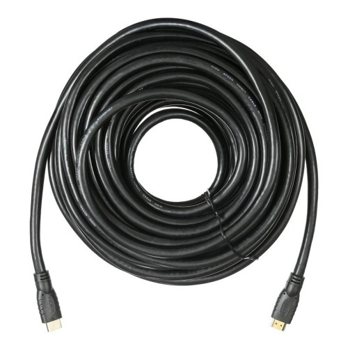 Кабель аудио-видео Buro HDMI 2.0 HDMI (m)/HDMI (m) 20м. позолоч.конт. черный (BHP HDMI 2.0-20)