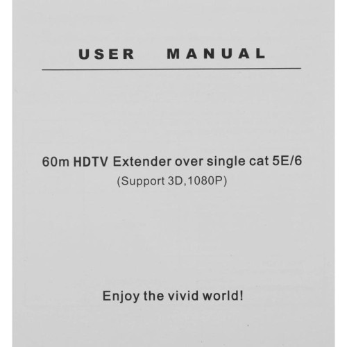 Адаптер аудио-видео Premier 5-877 HDMI (f)/RJ45 черный