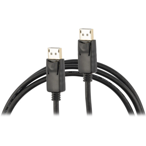 Кабель аудио-видео Buro V2.0 DisplayPort (m)/DisplayPort (m) 3м. черный (BU-DP2.0-3M)