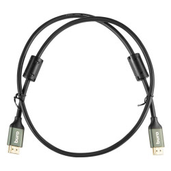 Кабель аудио-видео Buro HDMI (m)/HDMI (m) 1м. феррит.кольца позолоч.конт. черный (BHP-HDMI-2.1-1G)