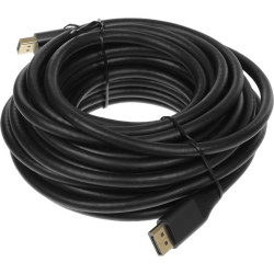 Кабель аудио-видео Cactus CS-DP-DP-1.4-10 DisplayPort (m)/DisplayPort (m) 10м. позолоч.конт. черный