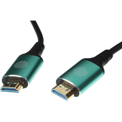 Кабель аудио-видео Cactus CS-HDMI-AOC-2.1-50 HDMI (m)/HDMI (m) 50м. позолоч.конт. черный