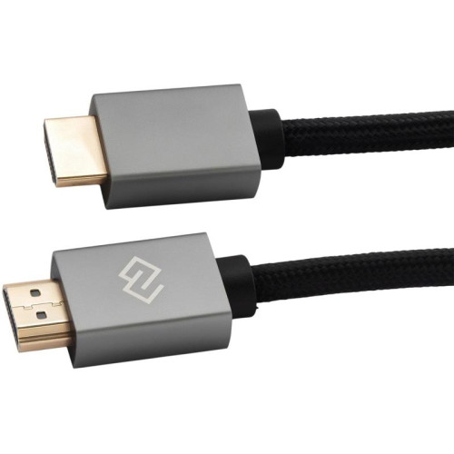 Кабель аудио-видео Digma HDMI (m)/HDMI (m) 5м. феррит.кольца позолоч.конт. черный (D-HDMI-2FF-V2.0-5M)