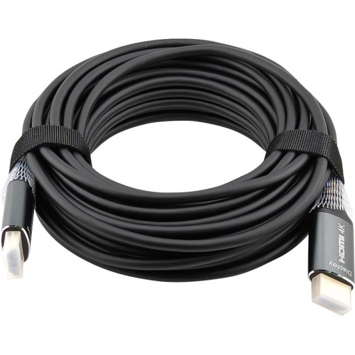 Кабель аудио-видео Cactus CS-HDMI-AOC-2-10 HDMI (m)/HDMI (m) 10м. позолоч.конт. черный