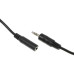 Кабель аудио Ningbo JAAC003-1 Jack 3.5 (m)/Jack 3.5 (f) 1м. черный Кабель аудио Ningbo JAAC003-1 Jack 3.5 (m)/Jack 3.5 (f) 1м. черный