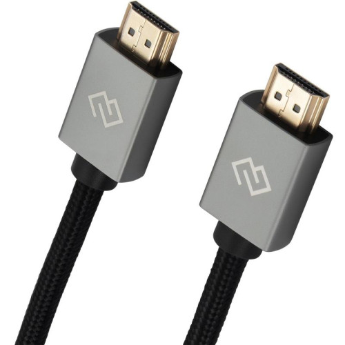 Кабель аудио-видео Digma HDMI (m)/HDMI (m) 1.5м. феррит.кольца позолоч.конт. черный (D-HDMI-2FF-V2.0-1.5M)
