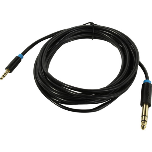Кабель Vention аудио Jack 6,5 mm M/ 3,5 M - 3 м Кабель Vention аудио Jack 6,5 mm M/ 3,5 M - 3 м
