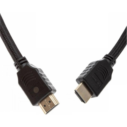 Кабель аудио-видео Cactus CS-HDMI.2-3 HDMI (m)/HDMI (m) 3м. позолоч.конт. черный
