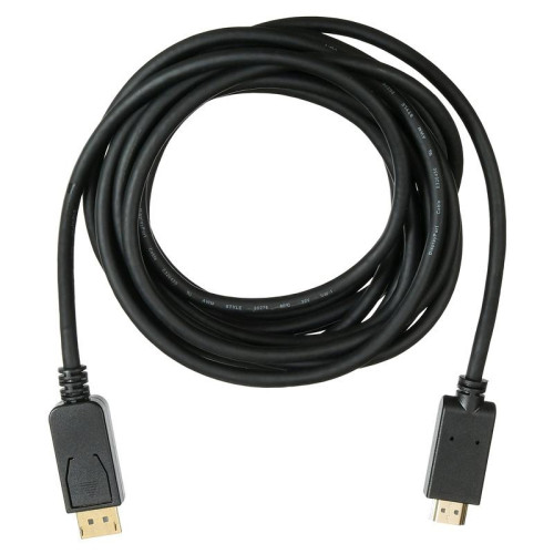 Кабель аудио-видео Buro v. 1.2 DisplayPort (m)/HDMI (m) 5м. позолоч.конт. черный (BHP DPP_HDMI-5) Кабель аудио-видео Buro v. 1.2 DisplayPort (m)/HDMI (m) 5м. позолоч.конт. черный (BHP DPP_HDMI-5)