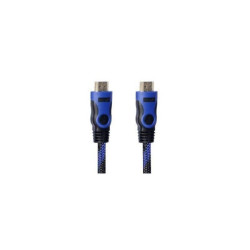 Кабель соединительный аудио-видео Premier 5-813BL HDMI (m)/HDMI (m) 1.5м. феррит.кольца черный/синий (5-813BL 1.5)