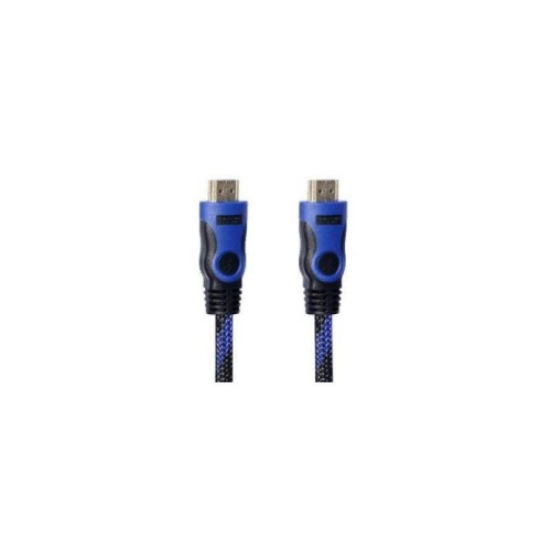 Кабель соединительный аудио-видео Premier 5-813BL HDMI (m)/HDMI (m) 1.5м. феррит.кольца черный/синий (5-813BL 1.5)