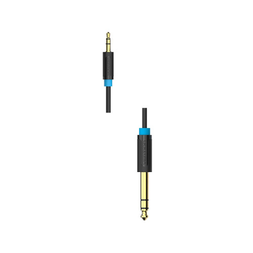 Кабель Vention аудио Jack 6,5 mm M/ 3,5 M - 2 м Кабель Vention аудио Jack 6,5 mm M/ 3,5 M - 2 м