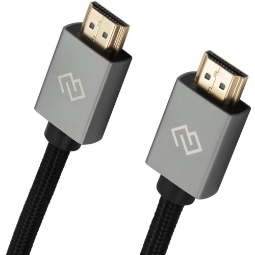 Кабель аудио-видео Digma HDMI (m)/HDMI (m) 5м. феррит.кольца позолоч.конт. черный (D-HDMI-2FF-V2.0-5M)