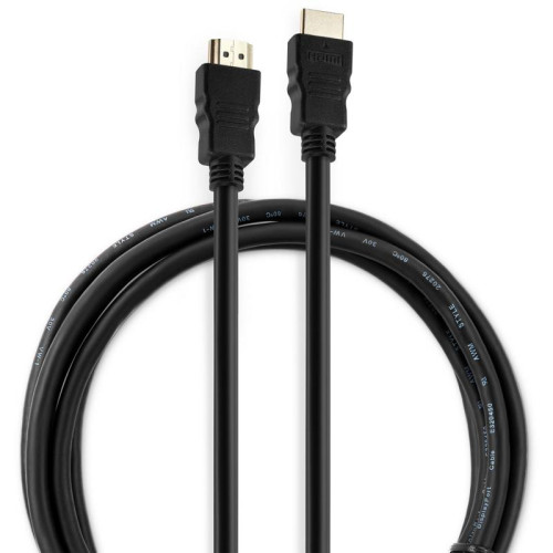 Кабель аудио-видео Buro HDM 1.4 HDMI (m)/HDMI (m) 1.8м. позолоч.конт. черный (BHP RET HDMI18)