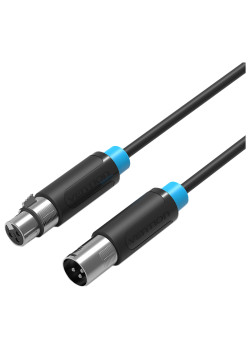 Кабель Vention аудио XLR M/XLR F - 3м