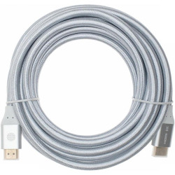 Кабель аудио-видео Cactus CS-HDMI.2.1-5 HDMI (m)/HDMI (m) 5м. позолоч.конт. серебристый