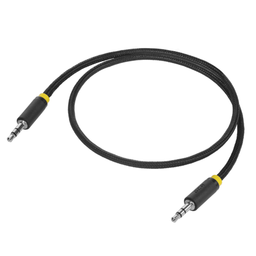 Greenconnect Кабель аудио 0.5m jack 3,5mm/jack 3,5mm, нейлон, черный, желтая окантовка, ультрагибкий, 28 AWG, M/M, Premium GCR-AVC8114-0.5m, экран, стерео Greenconnect Кабель аудио 0.5m jack 3,5mm/jack 3,5mm, нейлон, черный, желтая окантовка, ультрагибкий, 28 AWG, M/M, Premium GCR-AVC8114-0.5m, экран, стерео