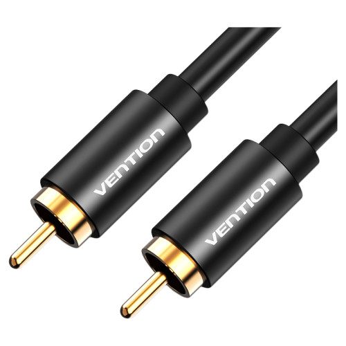 Кабель Vention аудио RCA M/RCA M - 2м Чёрный