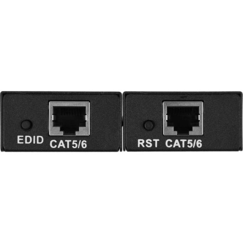 Адаптер аудио-видео Premier 5-877 HDMI (f)/RJ45 черный