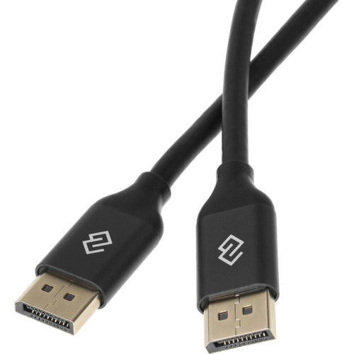 Кабель аудио-видео Digma V1.4 DisplayPort (m)/DisplayPort (m) 2м. черный (D-DP-V1.4-2M)