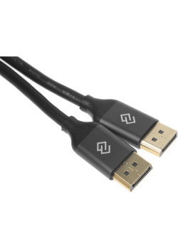 Кабель аудио-видео Digma V1.4 DisplayPort (m)/DisplayPort (m) 1.5м. черный (D-DP-V1.4-1.5M)
