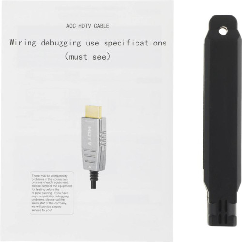 Кабель аудио-видео Cactus CS-HDMI-AOC-2.1-10 HDMI (m)/HDMI (m) 10м. позолоч.конт. черный