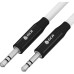 GCR Кабель 3.0m аудио jack 3.5mm/jack 3.5mm белый, AL case черный, M/M, GCR-54752 GCR Кабель 3.0m аудио jack 3.5mm/jack 3.5mm белый, AL case черный, M/M, GCR-54752