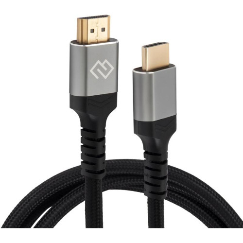 Кабель аудио-видео Digma HDMI (m)/HDMI (m) 1.5м. феррит.кольца позолоч.конт. черный (D-HDMI-2FF-V2.1-1.5M)