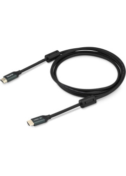 Кабель аудио-видео Buro HDMI (m)/HDMI (m) 2м. феррит.кольца позолоч.конт. черный (BHP-HDMI-2.1-2G)