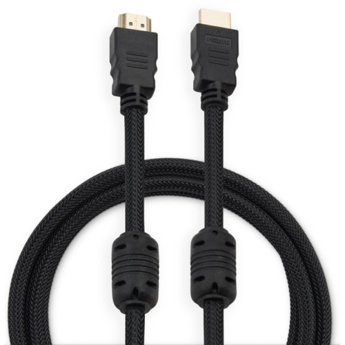 Кабель аудио-видео Buro HDMI (m)/HDMI (m) 2м. феррит.кольца позолоч.конт. черный (HDMI-V1.4-2MC) Кабель аудио-видео Buro HDMI (m)/HDMI (m) 2м. феррит.кольца позолоч.конт. черный (HDMI-V1.4-2MC)