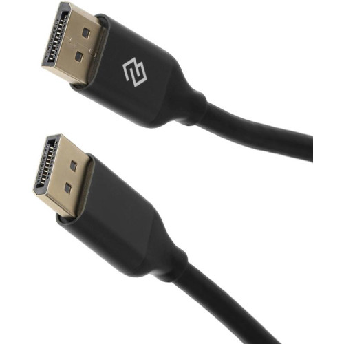 Кабель аудио-видео Digma V1.4 DisplayPort (m)/DisplayPort (m) 2м. черный (D-DP-V1.4-2M)