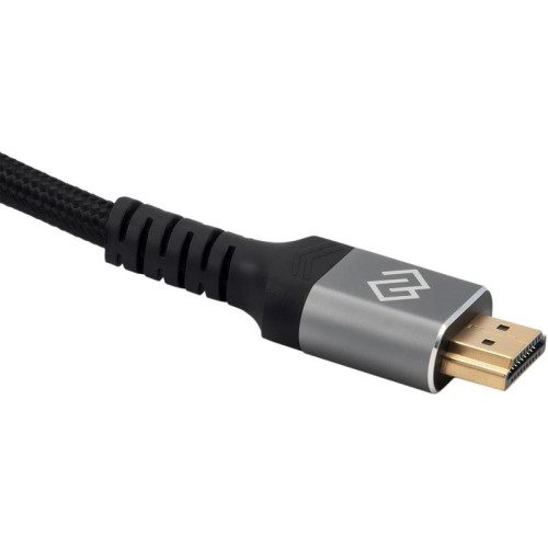 Кабель аудио-видео Digma HDMI (m)/HDMI (m) 5м. феррит.кольца позолоч.конт. черный (D-HDMI-2FF-V2.1-5M)
