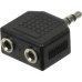 Адаптер аудио Ningbo Headphone Splitter 2xJack 3.5 (f)/Jack 3.5 (m) черный (JAAA095-B) Адаптер аудио Ningbo Headphone Splitter 2xJack 3.5 (f)/Jack 3.5 (m) черный (JAAA095-B)