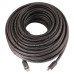Кабель аудио-видео LAZSO WH-111 HDMI (m)/HDMI (m) 35м. позолоч.конт. черный (WH-111(35M))