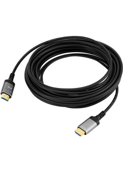 Кабель аудио-видео Digma HDMI 2.1 AOC HDMI (m)/HDMI (m) 10м. позолоч.конт. черный (HDMI-AOC2.1-10)