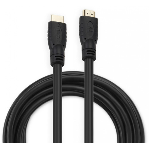 Кабель аудио-видео Buro HDMI 2.0 HDMI (m)/HDMI (m) 10м. позолоч.конт. черный (BHP HDMI 2.0-10)