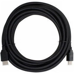 Кабель аудио-видео Cactus CS-HDMI.2-5 HDMI (m)/HDMI (m) 5м. позолоч.конт. черный