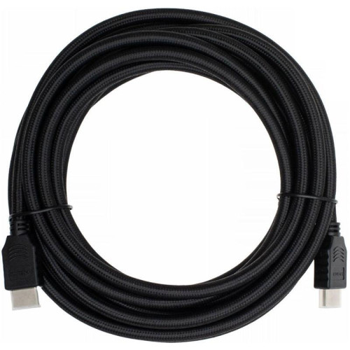 Кабель аудио-видео Cactus CS-HDMI.2-5 HDMI (m)/HDMI (m) 5м. позолоч.конт. черный