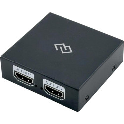 Сплиттер аудио-видео Digma DHSP-v1.4x2 HDMI (f)/2хHDMI (f) черный