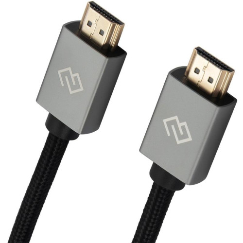 Кабель аудио-видео Digma HDMI (m)/HDMI (m) 3м. феррит.кольца позолоч.конт. черный (D-HDMI-2FF-V2.0-3M)