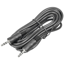 Кабель соединительный аудио Buro BAAC002-2 Jack 3.5 (m)/Jack 3.5 (m) 2м. черный