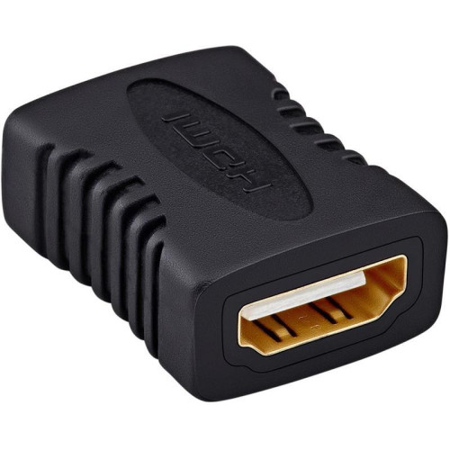 Адаптер аудио-видео Buro HDMI (f)/HDMI (f) черный (BHP-ADP-HDMI-1.4)