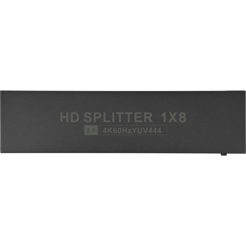 Сплиттер аудио-видео Premier 5-872-8V2 HDMI (f)/8xHDMI (f) черный