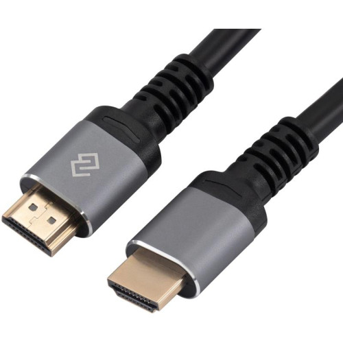 Кабель аудио-видео Digma D-HDMI-V2.0-5M HDMI (m)/HDMI (m) 5м. позолоч.конт. черный