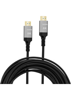 Кабель аудио-видео Digma HDMI 2.1 AOC HDMI (m)/HDMI (m) 70м. позолоч.конт. черный (HDMI-AOC2.1-70)