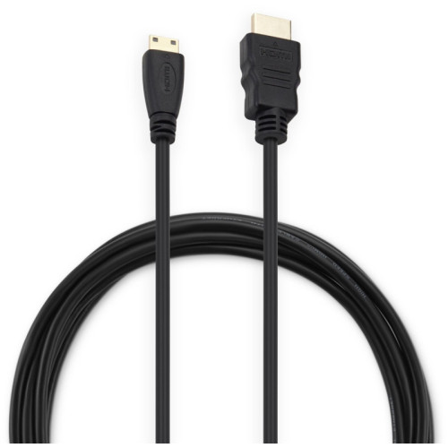 Кабель аудио-видео Buro mini-HDMI (m)/HDMI (m) 5м. черный (BHP-MINHDMI-5) Кабель аудио-видео Buro mini-HDMI (m)/HDMI (m) 5м. черный (BHP-MINHDMI-5)