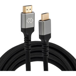 Кабель аудио-видео Digma HDMI (m)/HDMI (m) 5м. феррит.кольца позолоч.конт. черный (D-HDMI-2FF-V2.1-5M)