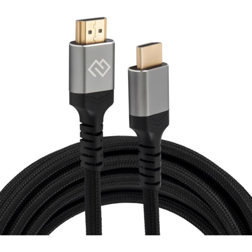 Кабель аудио-видео Digma HDMI (m)/HDMI (m) 5м. феррит.кольца позолоч.конт. черный (D-HDMI-2FF-V2.1-5M)