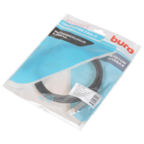Кабель аудио-видео Buro V1.4 DisplayPort (m)/DisplayPort (m) 1.5м. позолоч.конт. черный (BHP-DPP-1.4-1.5G)