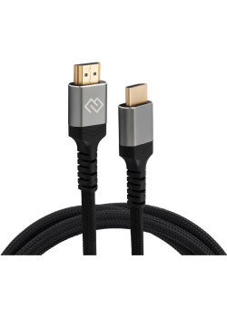 Кабель аудио-видео Digma HDMI (m)/HDMI (m) 2м. феррит.кольца позолоч.конт. черный (D-HDMI-2FF-V2.1-2M)